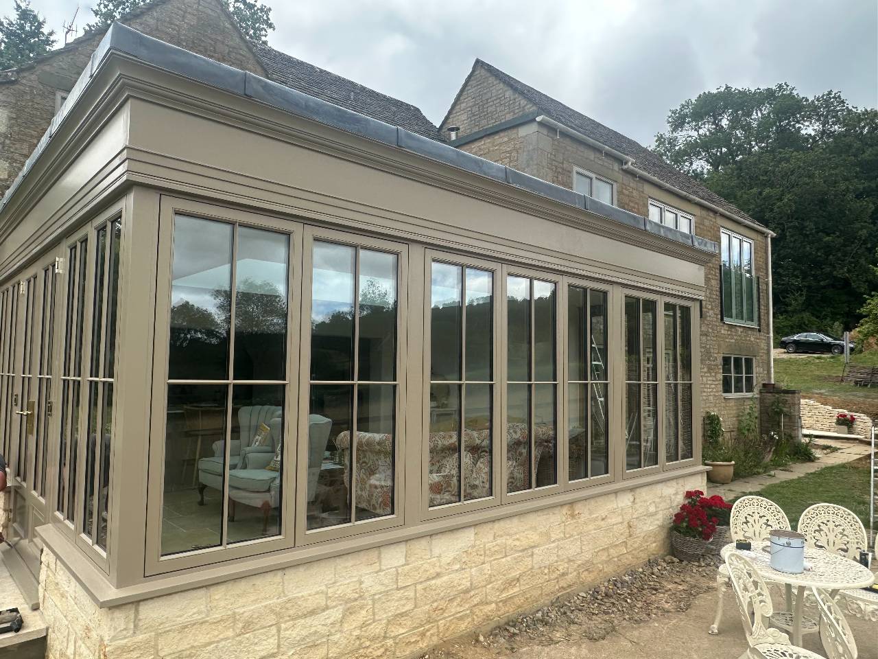 Sapele Timber Orangery